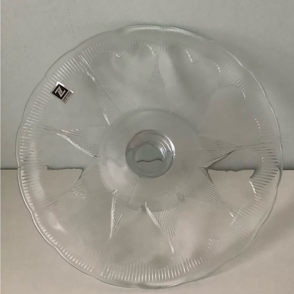 ❤️New Vintage Glass Pedestal Cake Stand ❤️ - Picture 4 of 6